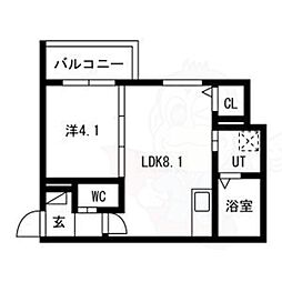 LIX京都桂川 3階/-