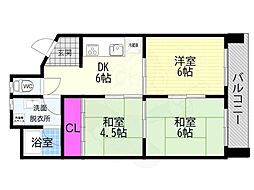 足立ハイツ太秦 3階/-