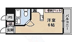 ラ・パルフェ・ド・プレオ 1Kの間取図画像