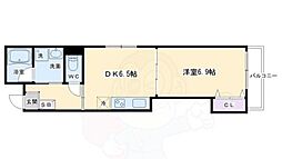 ブランネージュ烏丸五条 4階/-