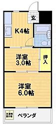 サンハイツ嵯峨野 3階
