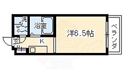 メゾン春日 1Kの間取図画像
