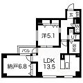 コモド御所南2階14.5万円