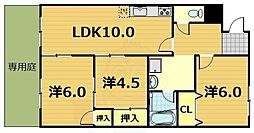 キャッスル蜂の壷 1階/-