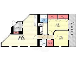 Schwalbe 2LDKの間取図画像