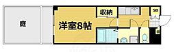 インベスト京都修学院 1Kの間取図画像