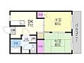 西喜マンション4階6.0万円