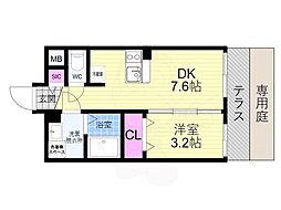 ファステート京都ステーションウォズ 1階/-