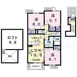JR東海道・山陽本線 向日町駅 バス7分 東土川下車 徒歩9分 2階/-