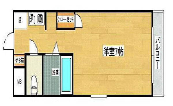 ラフォーレ菱屋西 ｜大阪府東大阪市菱屋西1丁目(賃貸マンション1K・3階・20.00㎡)の写真 その2