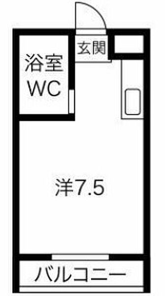 西岩田ハイツ ｜大阪府東大阪市西岩田2丁目(賃貸アパート1R・3階・18.00㎡)の写真 その2