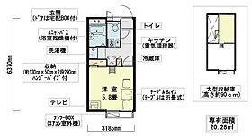 春日丘  ｜ 大阪府藤井寺市春日丘1丁目（賃貸アパート1K・1階・20.28㎡） その2