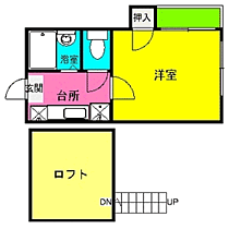 トレス博多弐番館 205 ｜ 福岡県福岡市博多区博多駅南５丁目（賃貸アパート1K・2階・18.62㎡） その2