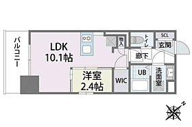 ラクラス博多II 1301 ｜ 福岡県福岡市博多区博多駅南２丁目（賃貸マンション1LDK・13階・32.88㎡） その2