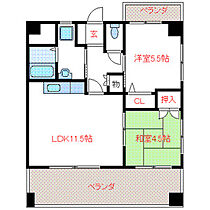 グラントープ道頓堀 504 ｜ 福岡県福岡市博多区吉塚６丁目6-64（賃貸マンション2LDK・5階・50.40㎡） その2