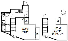 Succeed　inn 103 ｜ 福岡県福岡市西区愛宕３丁目3-42（賃貸アパート1K・1階・25.18㎡） その2