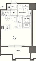 間取図画像 ワンルーム