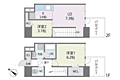 モダンパラッツォ博多駅南AXIA12階15.5万円