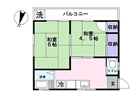 東京都足立区六木４丁目（賃貸アパート2K・1階・34.70㎡） その2