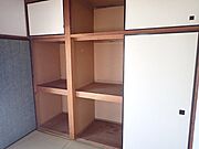 和室4．5帖の収納。