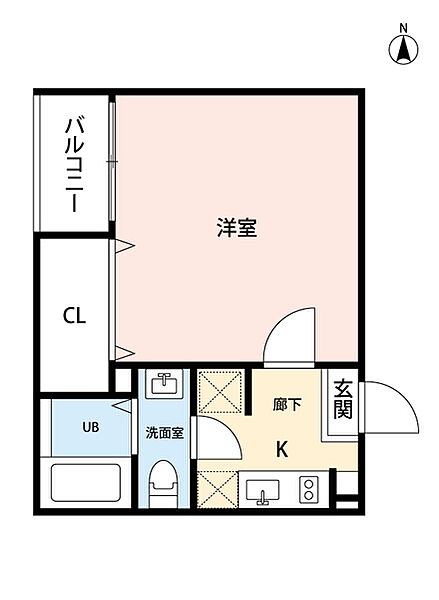 レジデンス南千住 ｜東京都荒川区南千住2丁目(賃貸マンション1K・2階・24.47㎡)の写真 その2