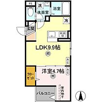 ルリアン千住緑町  ｜ 東京都足立区千住緑町3丁目6-9（賃貸アパート1LDK・2階・34.24㎡） その2