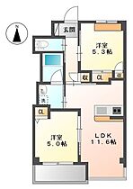 埼玉県戸田市氷川町3丁目（賃貸マンション2LDK・2階・52.41㎡） その2