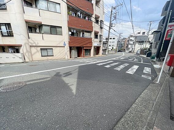 前面道路の様子...