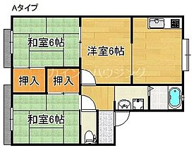 大阪府貝塚市半田（賃貸アパート3K・2階・51.00㎡） その2