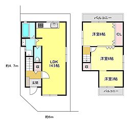 岸和田市磯上町6丁目 中古戸建 室内外改装歴多々有