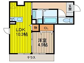 ルリアン元町 101 ｜ 埼玉県さいたま市浦和区元町１丁目17-8（賃貸アパート1LDK・1階・41.41㎡） その2