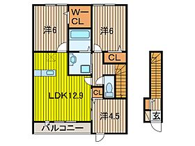 ハウスオブシャイン 201 ｜ 埼玉県さいたま市桜区大字大久保領家402（賃貸アパート3LDK・2階・74.50㎡） その2