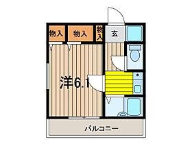 クローカスII 101 ｜ 埼玉県さいたま市桜区大字神田174-2（賃貸アパート1K・1階・21.11㎡） その2