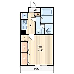 (仮称)リブリ・川口市飯塚 1Kの間取図画像