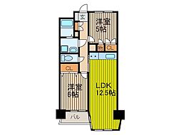 ニューグリーンマンション 2LDKの間取図画像