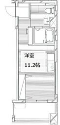 Felicita二星 ワンルームの間取図画像
