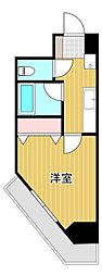 アルファビル 1Kの間取図画像