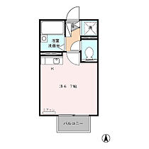 セジュール鹿谷 102 ｜ 静岡県浜松市中央区鹿谷町（賃貸アパート1R・1階・17.74㎡） その2