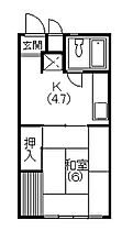 ハイツ門名 D ｜ 静岡県浜松市中央区富塚町（賃貸マンション1K・2階・25.92㎡） その2