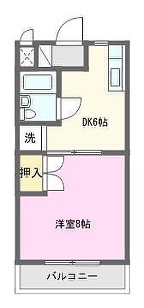 コスモアベニュー 303｜静岡県浜松市中央区萩丘２丁目(賃貸マンション1DK・3階・25.92㎡)の写真 その2