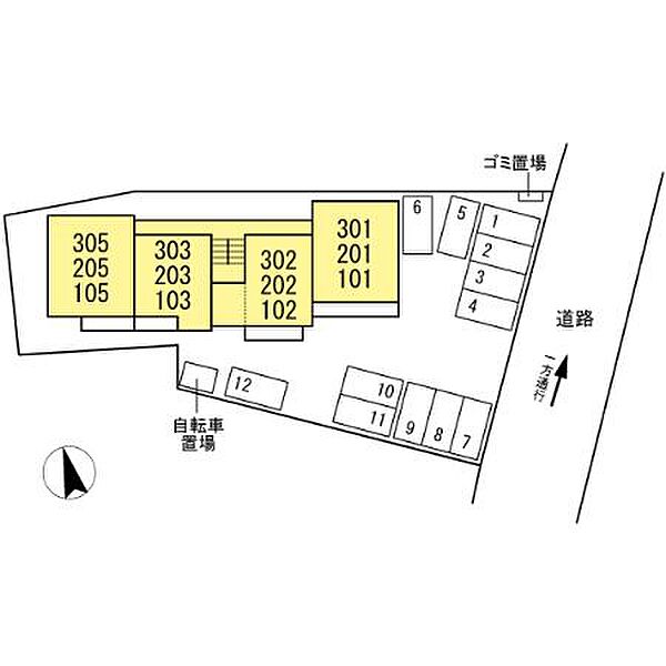 Advance 205｜静岡県浜松市中央区佐藤１丁目(賃貸アパート2LDK・2階・60.36㎡)の写真 その2