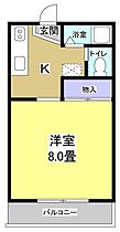 サンシャイン8 202 ｜ 静岡県浜松市中央区根洗町（賃貸アパート1K・2階・28.18㎡） その2