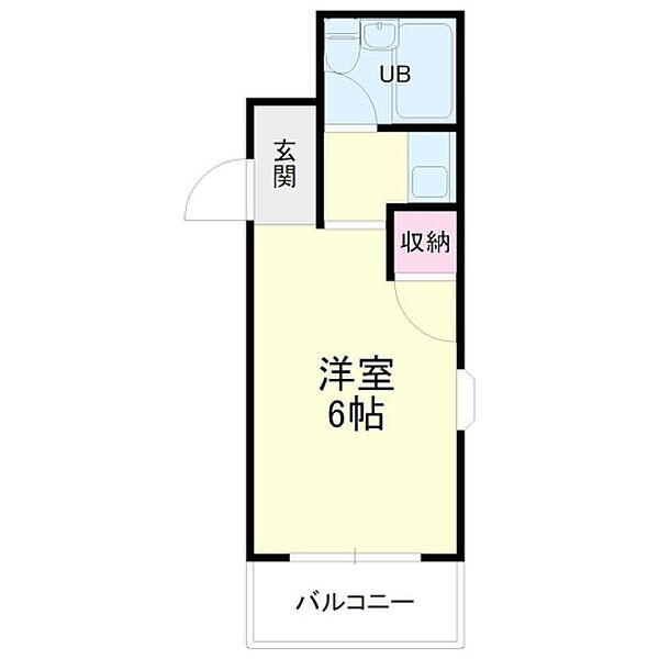 カレッジタウンウィング 333｜静岡県浜松市中央区布橋２丁目(賃貸マンション1K・3階・17.00㎡)の写真 その2
