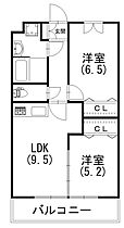 Spring House Sato 505 ｜ 静岡県浜松市中央区佐藤３丁目（賃貸マンション2LDK・5階・49.50㎡） その2