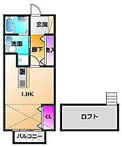 チェルボ 203 ｜ 静岡県浜松市中央区鹿谷町（賃貸アパート1R・2階・26.08㎡） その2