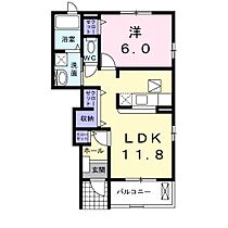 クレマチスV 102 ｜ 静岡県浜松市浜名区西中瀬３丁目（賃貸アパート1LDK・1階・42.80㎡） その2