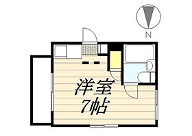 コーポ神田 201 ｜ 静岡県浜松市中央区元浜町（賃貸マンション1R・2階・15.55㎡） その2