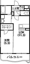 POEM-K 103 ｜ 静岡県浜松市中央区安間町（賃貸マンション1LDK・1階・40.05㎡） その2