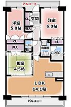 セントラルゲートレジデンス  ｜ 大阪府門真市中町（賃貸マンション3LDK・3階・63.78㎡） その2