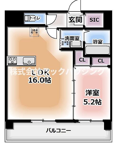 La Douceur門真 ｜大阪府門真市栄町(賃貸マンション1LDK・5階・46.17㎡)の写真 その2